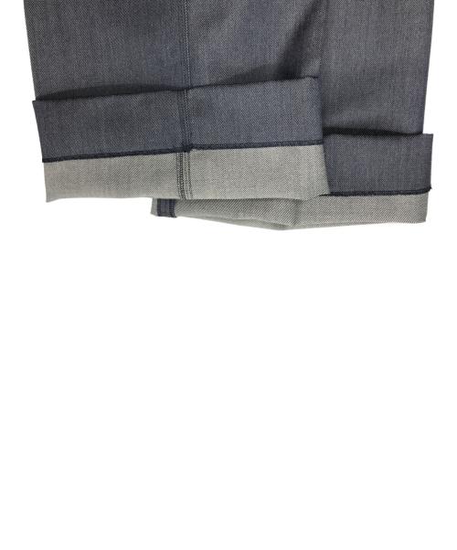 DRAWER（ドゥロワー）Drawer (ドゥロワー) RESORT2 ウールモヘヤデニム ワイドパンツ インディゴ サイズ:36の古着・服飾アイテム