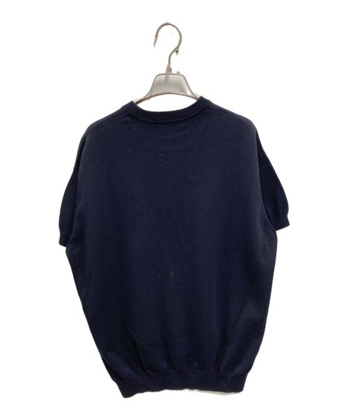 DRAWER（ドゥロワー）Drawer (ドゥロワー) コットンニット プルオーバー ブラック サイズ:FREEの古着・服飾アイテム