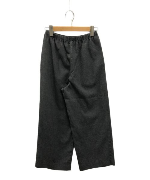 ENFOLD（エンフォルド）ENFOLD (エンフォルド) STRAIGHT-WIDE PANTS グレー サイズ:36の古着・服飾アイテム