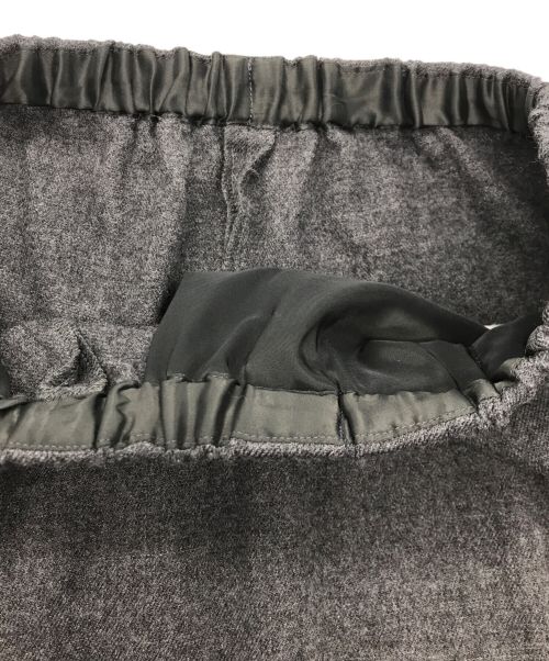 ENFOLD（エンフォルド）ENFOLD (エンフォルド) STRAIGHT-WIDE PANTS グレー サイズ:36の古着・服飾アイテム