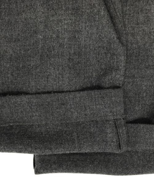 ENFOLD（エンフォルド）ENFOLD (エンフォルド) STRAIGHT-WIDE PANTS グレー サイズ:36の古着・服飾アイテム