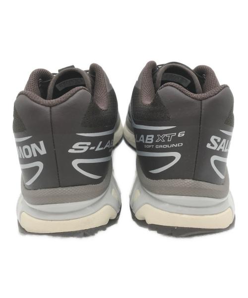 SALOMON（サロモン）SALOMON (サロモン) XT-6 Black Coffee ブラウン×シルバー サイズ:27cmの古着・服飾アイテム