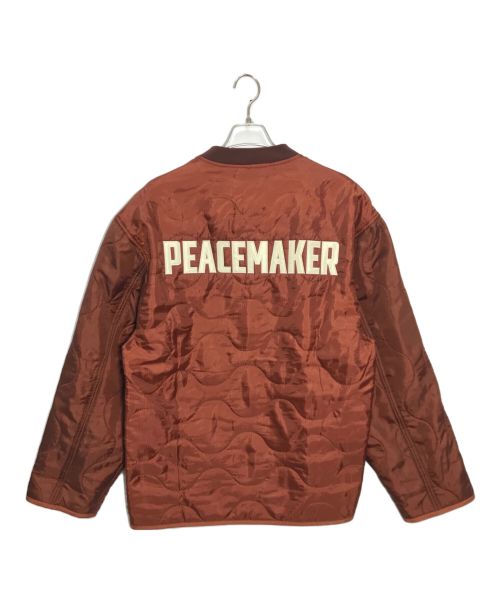 OAMC RE:WORK（オーエーエムシー リワーク）OAMC RE:WORK (オーエーエムシー リワーク) PEACEMAKER WORK QUILTED SWEATSHIRT(ピースメーカー　ワーク　キルト　スウェットシャツ) ブラウン サイズ:Sの古着・服飾アイテム
