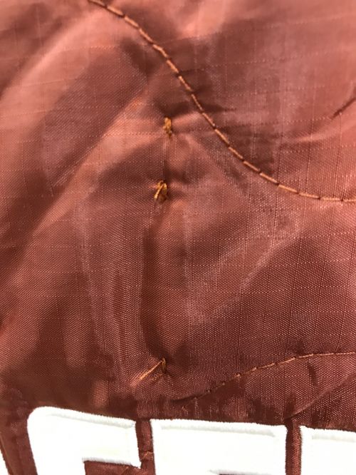 OAMC RE:WORK（オーエーエムシー リワーク）OAMC RE:WORK (オーエーエムシー リワーク) PEACEMAKER WORK QUILTED SWEATSHIRT(ピースメーカー　ワーク　キルト　スウェットシャツ) ブラウン サイズ:Sの古着・服飾アイテム