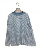 45Rフォーティファイブ・アール）の古着「4545縞の908オーシャンTシャツ」｜ブルー