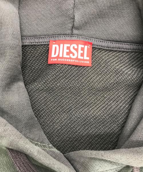 DIESEL（ディーゼル）DIESEL (ディーゼル) F-SLIMMY-HOOD-P1 グレー サイズ:Lの古着・服飾アイテム