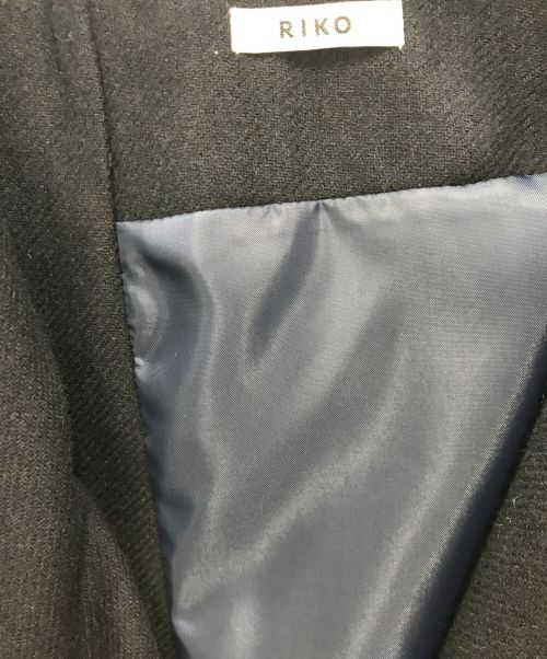 RIKO（リコ）RIKO (リコ) Jackie blouse(ジャッキー　ブラウス) ネイビー サイズ:Fの古着・服飾アイテム