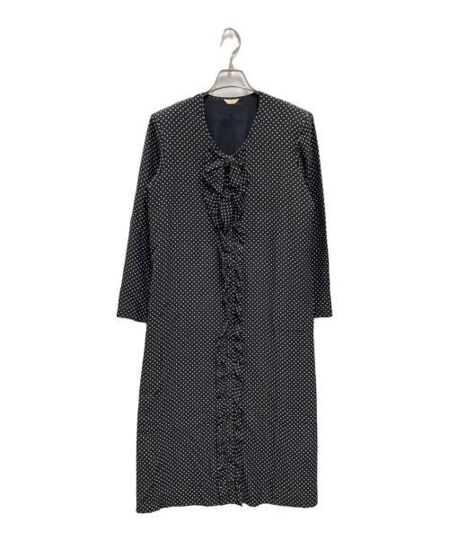 PINK HOUSE（ピンクハウス）PINK HOUSE (ピンクハウス) ［古着］ブラウスワンピース ブラック サイズ:FREEの古着・服飾アイテム