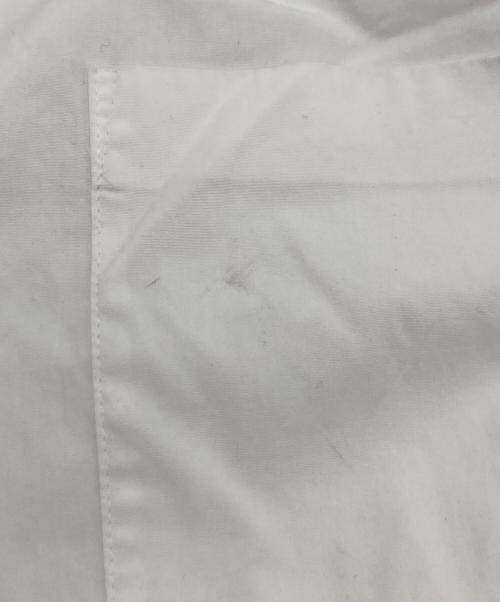 COMME des GARCONS HOMME（コムデギャルソン オム）COMME des GARCONS HOMME (コムデギャルソン オム) 綿ブロード 製品洗 半袖シャツ ホワイト サイズ:Sの古着・服飾アイテム