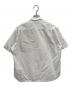 COMME des GARCONS HOMME (コムデギャルソン オム) 綿ブロード 製品洗 半袖シャツ ホワイト サイズ:S：12000円