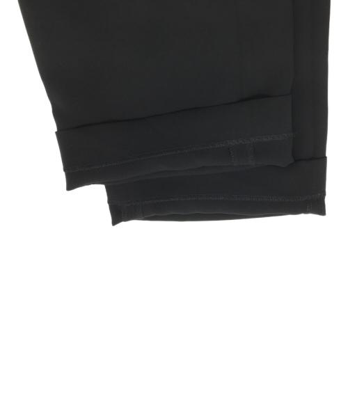 M-PREMIER（エムプルミエ）M-premier (エムプルミエ) ソアパールバックウエストゴムワイドパンツ ブラック サイズ:34 未使用品の古着・服飾アイテム