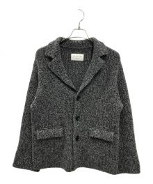 MACPHEE（マカフィー）の古着「ウールムリネ テーラーカラージャケット」｜グレー