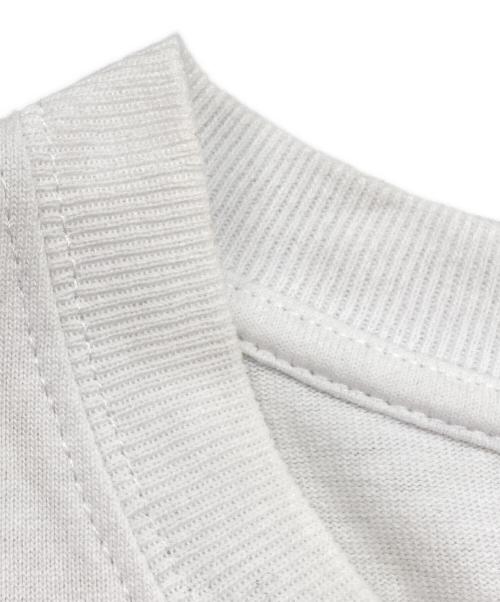 maison kitsune（メゾンキツネ）MAISON KITSUNE (メゾンキツネ) トロピカルバンド コンフォートTシャツ ホワイト サイズ:Mの古着・服飾アイテム