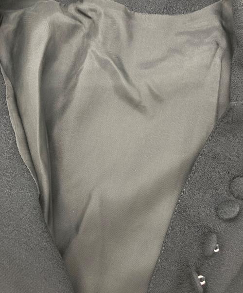 PINK HOUSE（ピンクハウス）PINK HOUSE (ピンクハウス) ［古着］レースカラー リボン付ワンピース ブラック サイズ:記載なしの古着・服飾アイテム