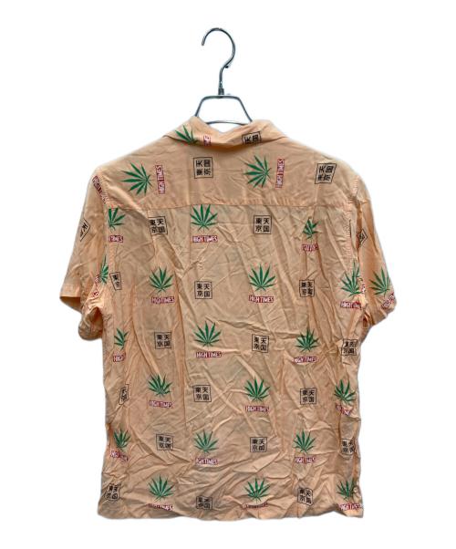 WACKO MARIA（ワコマリア）WACKO MARIA (ワコマリア) HIGH TIMES (ハイ タイムズ) アロハシャツ オレンジ サイズ:Mの古着・服飾アイテム