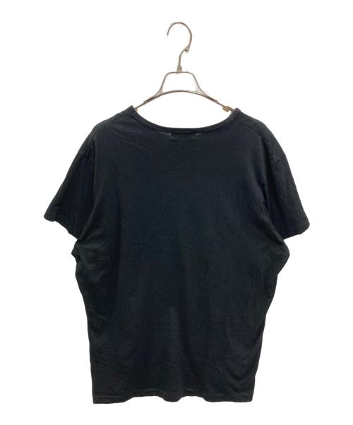 Yohji Yamamoto pour homme（ヨウジヤマモト プールオム）Yohji Yamamoto pour homme (ヨウジヤマモト プールオム) クルーネックTEE ブラック サイズ:3の古着・服飾アイテム