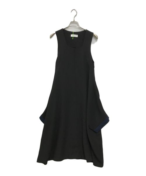 HeRIN.CYE（ヘリンドットサイ）HeRIN.CYE (ヘリンドットサイ) Cocoon dress(コクーン ドレス) ブラック サイズ:FREEの古着・服飾アイテム