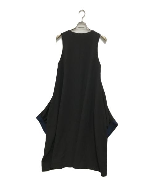 HeRIN.CYE（ヘリンドットサイ）HeRIN.CYE (ヘリンドットサイ) Cocoon dress(コクーン ドレス) ブラック サイズ:FREEの古着・服飾アイテム