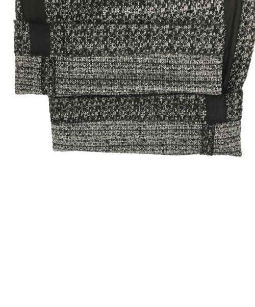 PUBLIC TOKYO（パブリックトウキョウ）PUBLIC TOKYO (パブリックトウキョウ) ツイードワイドパンツ ブラック サイズ:2の古着・服飾アイテム