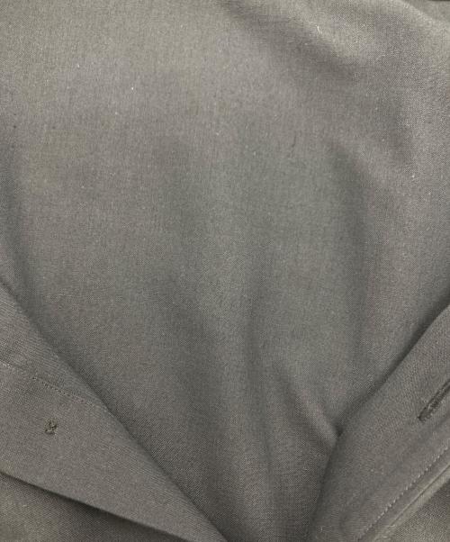 THE RERACS（ザ リラクス）THE RERACS (ザ リラクス) THE PLACKET SHIRT S/S ブラック サイズ:46の古着・服飾アイテム