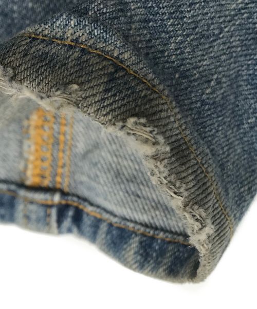 jieda（ジエダ）jieda (ジエダ) SWITCHING OVER DENIM PANTS(スイッチング オーバー デニム パンツ) インディゴ×ブルー サイズ:2の古着・服飾アイテム