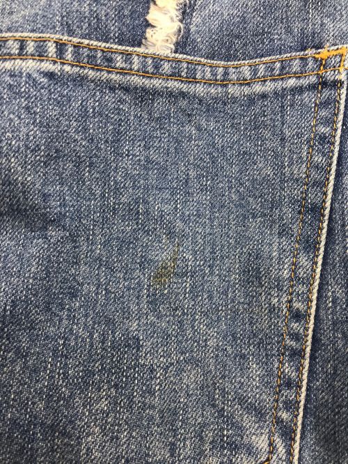 jieda（ジエダ）jieda (ジエダ) SWITCHING OVER DENIM PANTS(スイッチング オーバー デニム パンツ) インディゴ×ブルー サイズ:2の古着・服飾アイテム