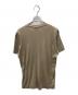EMPORIO ARMANI (エンポリオアルマーニ) 立体刺繍Tシャツ ベージュ サイズ:L：4000円