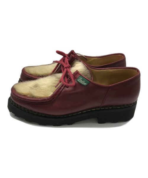 PARABOOT（パラブーツ）PARABOOT (パラブーツ) MICHAEL PHOQUE チロリアンシューズ レッド サイズ:5の古着・服飾アイテム