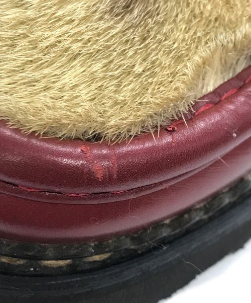 PARABOOT（パラブーツ）PARABOOT (パラブーツ) MICHAEL PHOQUE チロリアンシューズ レッド サイズ:5の古着・服飾アイテム