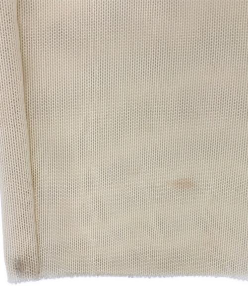 CLANE（クラネ）CLANE (クラネ) SHEER MESH CREW NECK TOPS アイボリー サイズ:Sの古着・服飾アイテム