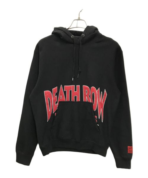 DEATH ROW RECORDS（デスロウレコーズ）DEATH ROW RECORDS (デスロウレコーズ) SHOEPALACE SNOOP DOGG DOGGYSTYLE(スヌープ ドッグ ドギースタイル) パーカー ブラック サイズ:Mの古着・服飾アイテム