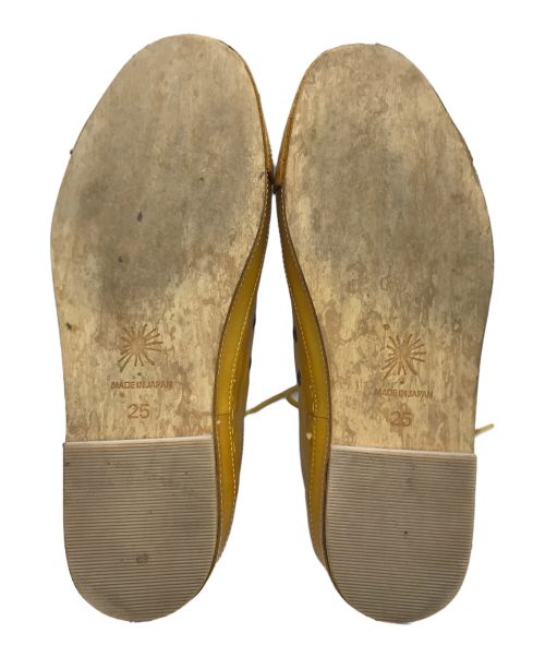 MIHARA YASUHIRO（ミハラヤスヒロ）MIHARA YASUHIRO (ミハラヤスヒロ) レザースニーカー ブラウン サイズ:25cmの古着・服飾アイテム