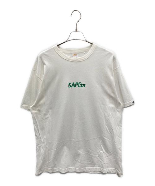 SAPEur（サプール）SAPEur (サプール) MASATOSHI HAMADA S/S TEE ホワイト サイズ:XLの古着・服飾アイテム