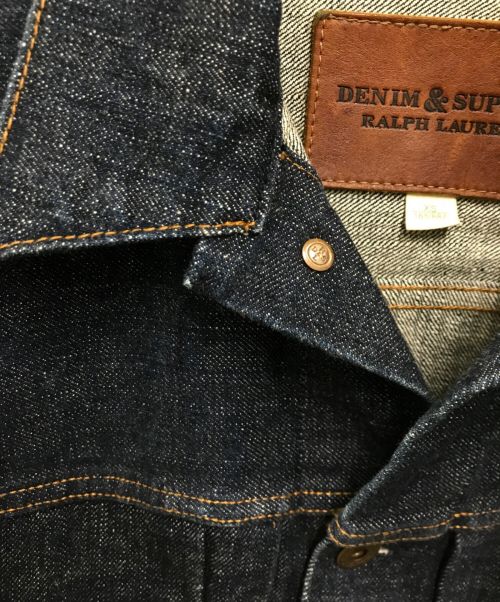 Denim & Supply Ralph Lauren（デニム＆サプライ ラルフローレン）Denim & Supply Ralph Lauren (デニム＆サプライ ラルフローレン) デニムジャケット インディゴ サイズ:XSの古着・服飾アイテム