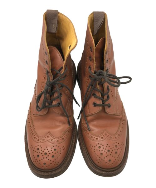 Tricker's（トリッカーズ）Tricker's (トリッカーズ) MALTON COUNTRY BOOT(マルトン カントリー ブーツ) ベージュ サイズ:9.5の古着・服飾アイテム