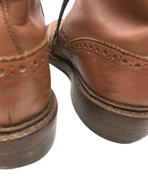Tricker's（トリッカーズ）Tricker's (トリッカーズ) MALTON COUNTRY BOOT(マルトン カントリー ブーツ) ベージュ サイズ:9.5の古着・服飾アイテム