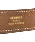 中古・古着 HERMES (エルメス) ミニコンスタンスHロゴリバーシブルベルト ブラック×ブラウン サイズ:60：33000円