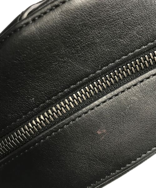 LONGCHAMP（ロンシャン）LONGCHAMP (ロンシャン) 3D レザー バックパック ブラックの古着・服飾アイテム