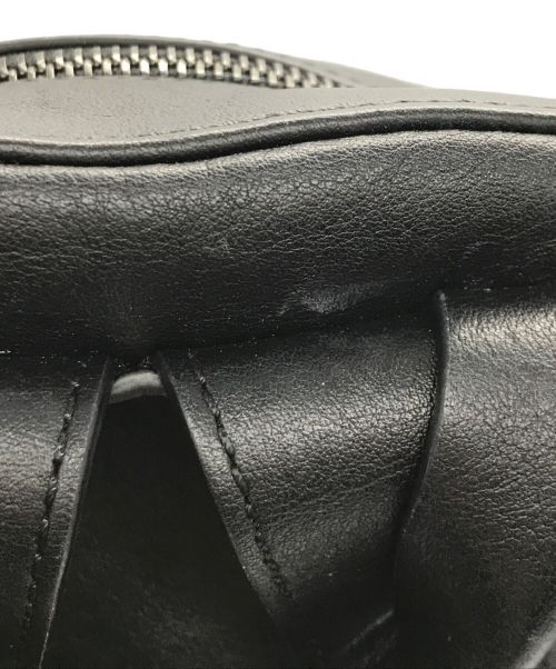 LONGCHAMP（ロンシャン）LONGCHAMP (ロンシャン) 3D レザー バックパック ブラックの古着・服飾アイテム