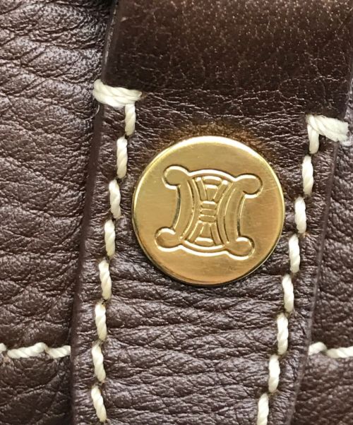 CELINE（セリーヌ）CELINE (セリーヌ) ハンドバッグ ブラウンの古着・服飾アイテム