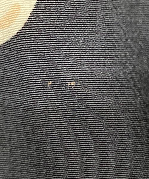 INGEBORG（インゲボルグ）INGEBORG (インゲボルグ) ［古着］パールリボン柄ブラウスワンピース ブラック サイズ:記載なしの古着・服飾アイテム