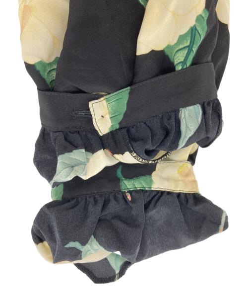 INGEBORG（インゲボルグ）INGEBORG (インゲボルグ) ［古着］花柄ワンピース ブラック サイズ:記載なしの古着・服飾アイテム