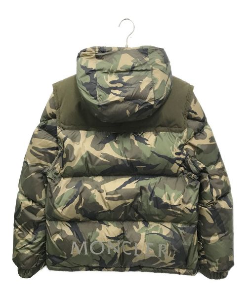 MONCLER（モンクレール）MONCLER (モンクレール) MEAKAN GIUBBOTTOダウンジャケット オリーブ サイズ:1の古着・服飾アイテム