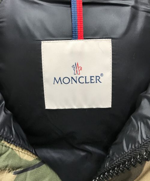 MONCLER（モンクレール）MONCLER (モンクレール) MEAKAN GIUBBOTTOダウンジャケット オリーブ サイズ:1の古着・服飾アイテム