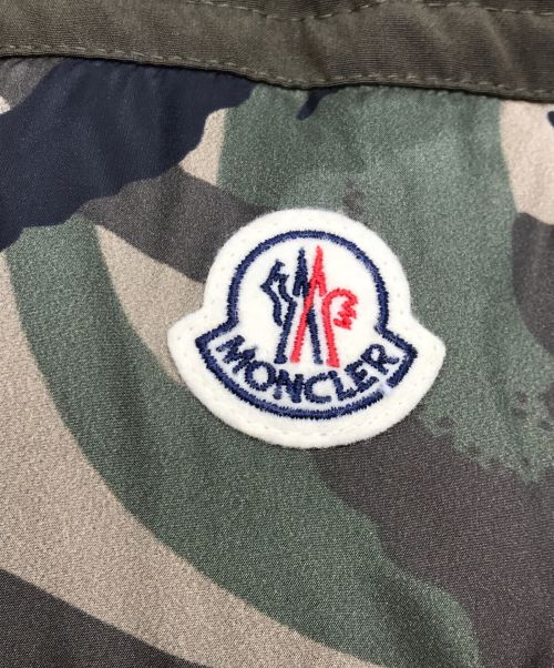 MONCLER（モンクレール）MONCLER (モンクレール) MEAKAN GIUBBOTTOダウンジャケット オリーブ サイズ:1の古着・服飾アイテム