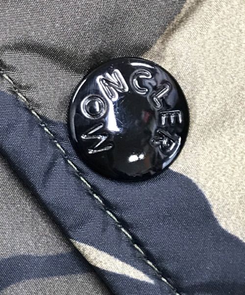 MONCLER（モンクレール）MONCLER (モンクレール) MEAKAN GIUBBOTTOダウンジャケット オリーブ サイズ:1の古着・服飾アイテム