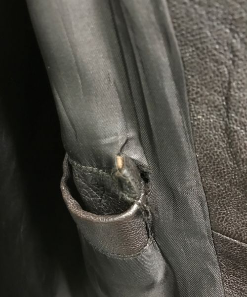 L.L.Bean（エルエルビーン）L.L.Bean (エルエルビーン) A-2 LEATHER JACKET ブラウン サイズ:Lの古着・服飾アイテム