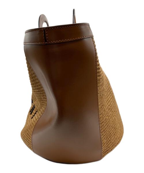 MARNI（マルニ）MARNI (マルニ) LARGE TROPICALIA BAG ブラウン×ベージュの古着・服飾アイテム