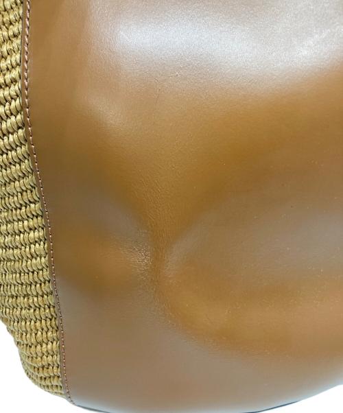 MARNI（マルニ）MARNI (マルニ) LARGE TROPICALIA BAG ブラウン×ベージュの古着・服飾アイテム