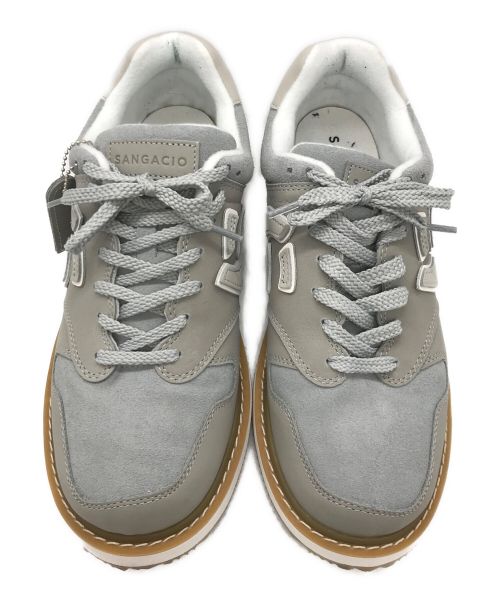 via SANGACIO（ヴィア・サンガチオ）via SANGACIO (ヴィア・サンガチオ) にゅ～ずスニーカー CREPE『GRAY』(クレープ グレイ) グレー サイズ:26.5cmの古着・服飾アイテム